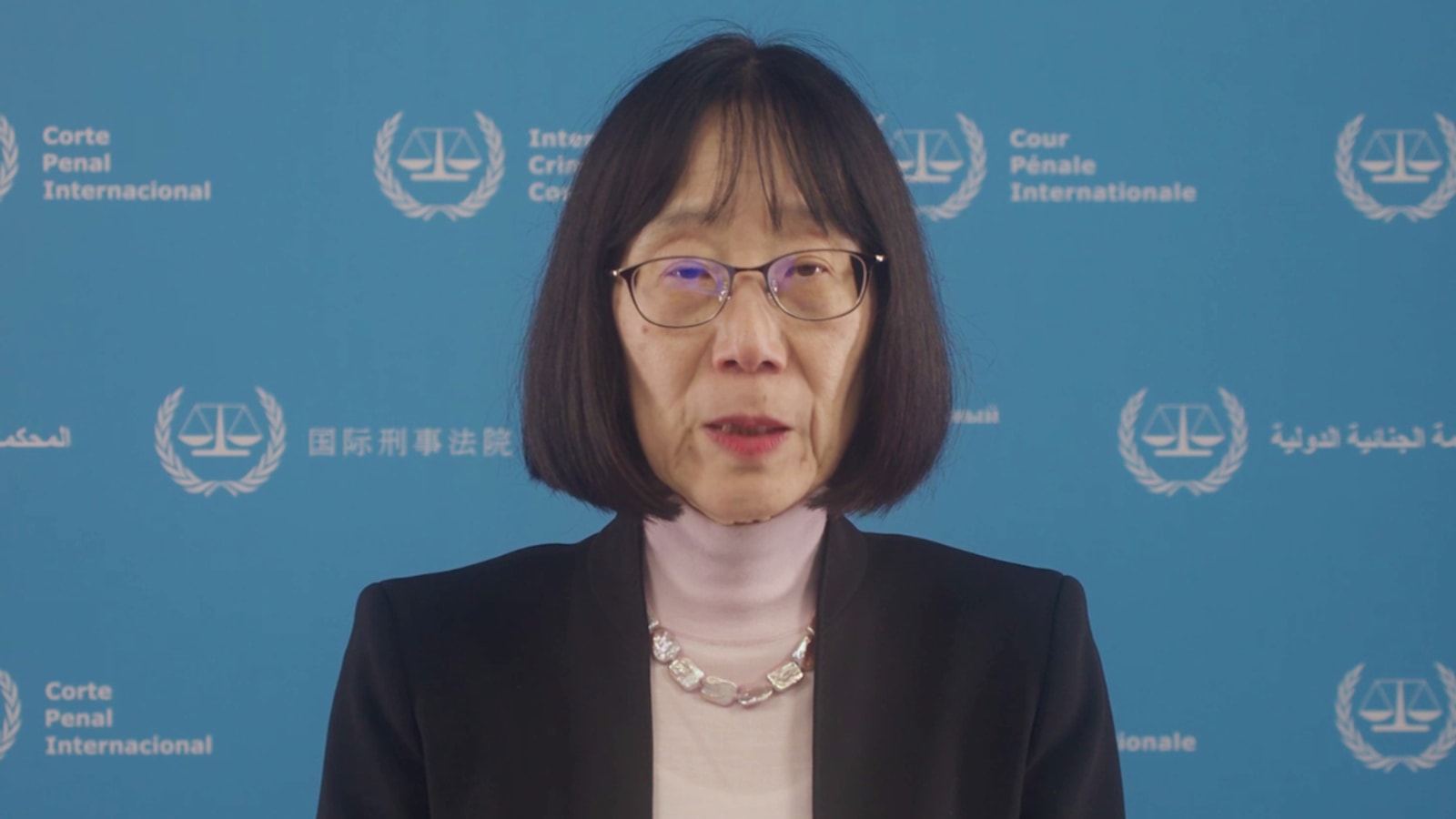 Tomoko Akane, presidenta de la CPI, el 9 de octubre de 2026