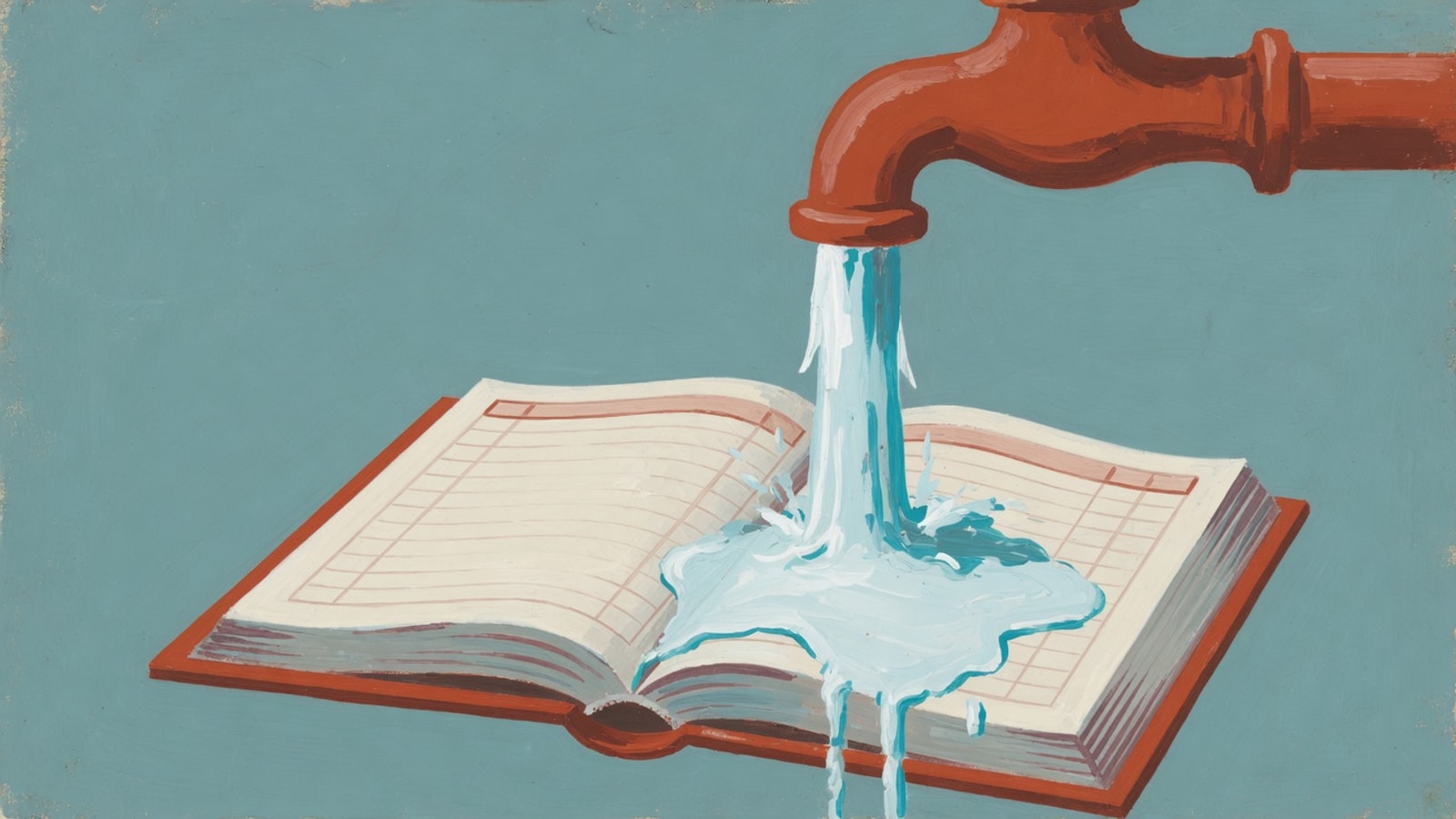 Las compras de insumos del servicio de agua - Imagen Generada por IA Cortesía de Fundado