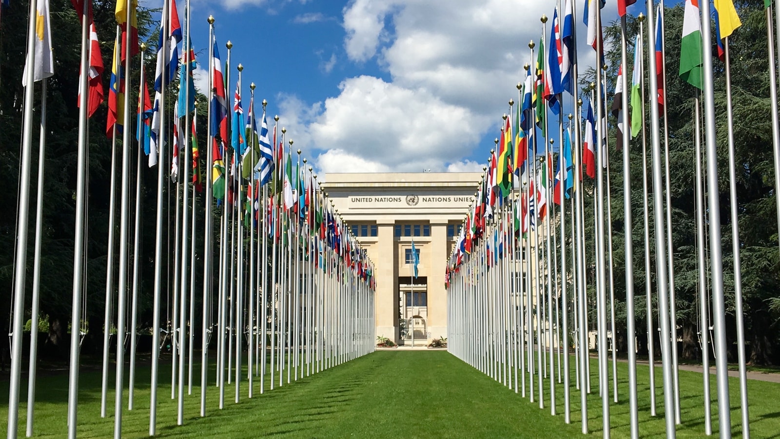 Palais des Nations en Ginebra, sede de UNCTAD
