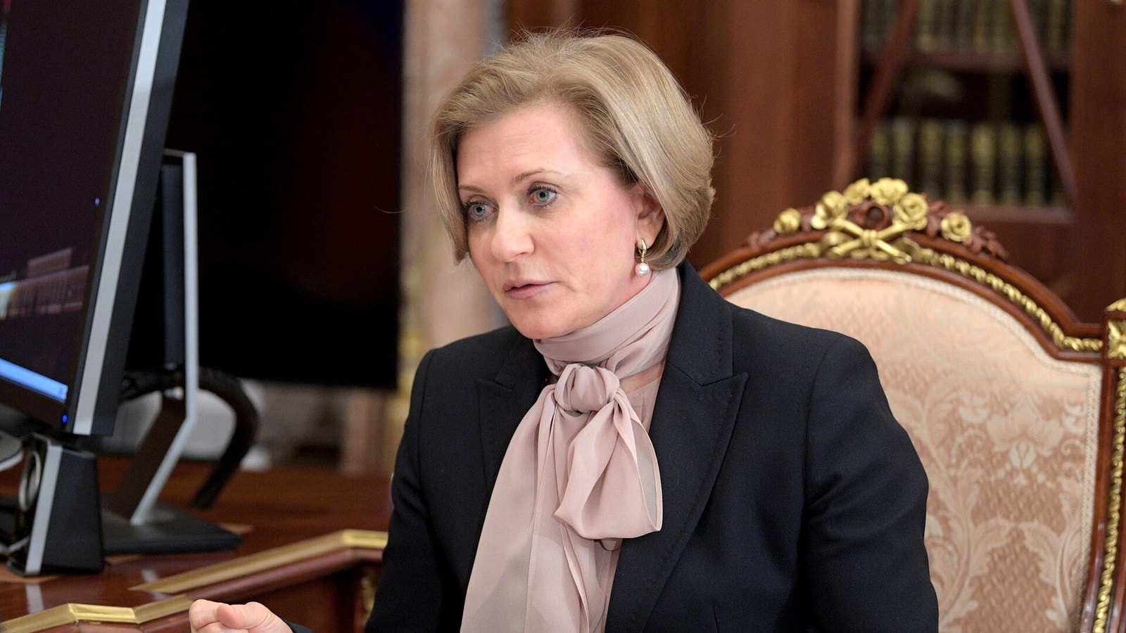 Anna Popova, jefa de Rospotrebnadzor