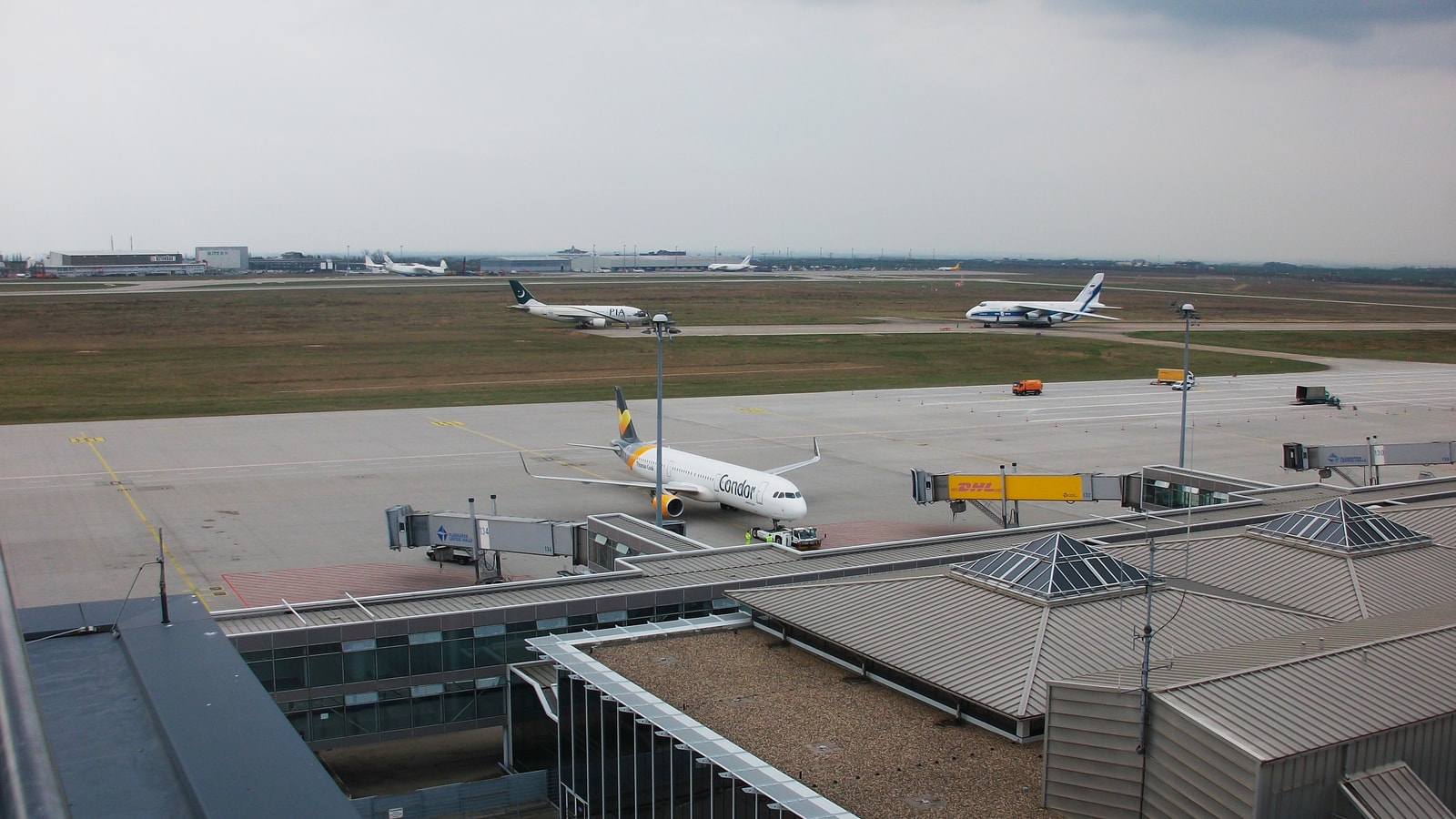 Pista de Leipzig/Halle, hub de carga