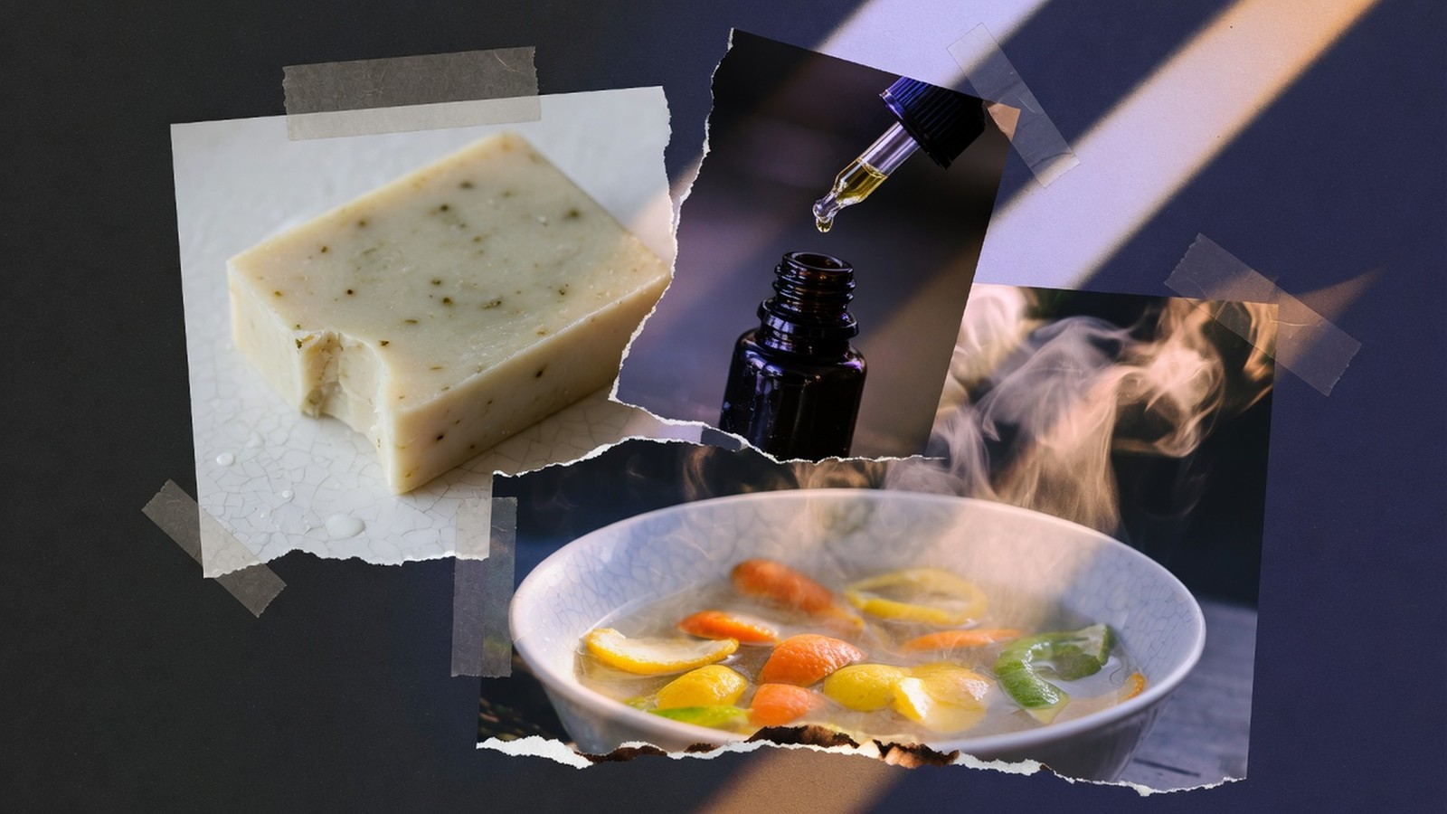 Jabón simple y aceites esenciales para aromatizar - Imagen Cortesía de Fundado